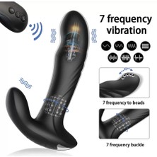 Prostate Massager Kablosuz Kumandalı Şarjlı Hareketli Perine ve Prostat Masaj Vibratör