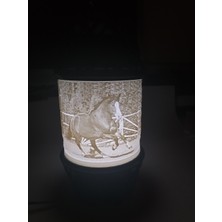 Byr Eklektik Tarzda Gece Lambası (Plastik Aparattır!!!) 3D