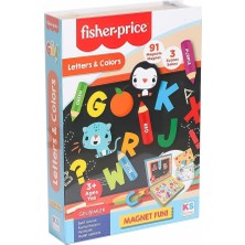 FP 13410 Fisher Price Baby Puzzle Letters Colors -KS Puzzle