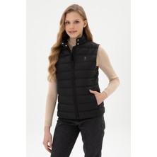 U.S. Polo Assn. Kadın Siyah Yelek 50311989-VR046