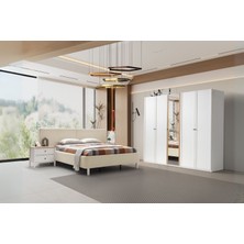 Mona White 5 Kapılı Yatak Odası Takımı