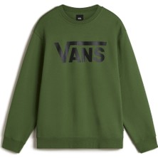 Vans Vans Classıc Iıı Crew Erkek Yeşil Sweatshirt VN000JSFEN61