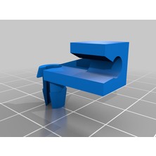 Byr Jeep Kapı Kilidi Mandal Klibi (Plastik Aparattır!!!) 3D