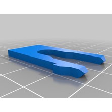 Byr E150 Yan Kapı Mandal Kablo Klipsi V2 (Plastik Aparattır!!!) 3D