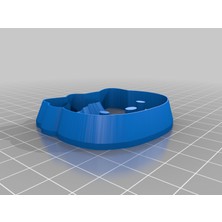 Byr Hello Kitty Kurabiye Kesici (Sadece Plastik Aparattır!!!) 3D