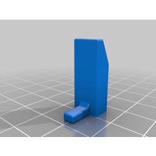 Byr Nissan R33 Skyline - Torpido Gözü Mandal Kancası (Plastik Aparattır!!!) 3D