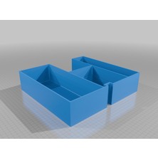 Byr Volkswagen T3 Vanagon 1988 Westfalia Çekmece Organizatörü Insert (Plastik Aparattır!!!) 3D