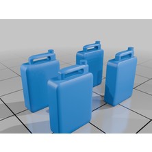 Byr 1:25 Ölçek 2.5 Galon Yağlı Sürahi (Plastik Aparattır!!!) 3D