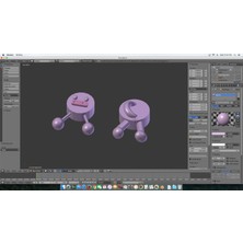 Byr Domuz Eti (Domuz Mantarı) Tutucusu (Sadece Plastik Aparattır!!!) 3D