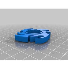 Byr Reaper Fidget Spinner (Plastik Aparattır!!!) 3D