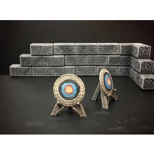 Byr Delving Dekoru: Okçuluk Hedefi (28 Mm/destansı Ölçek) (Plastik Aparattır!!!) 3D