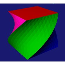 Byr 90 Derece Spiral Küp (Plastik Aparattır!!!) 3D