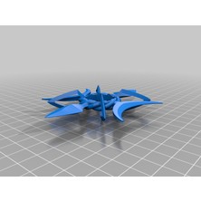 Byr Savaşçı Fidget Spinner (Plastik Aparattır!!!) 3D