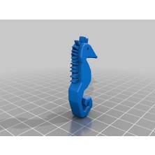 Byr Deniz Çantası Kolyesi (Plastik Aparattır!!!) 3D