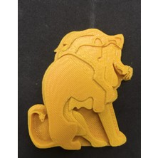 Byr Mufasa Aslan Kral (Sadece Plastik Aparattır!!!) 3D