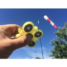 Byr Rüzgar Powered Fidget Spinner - Yazdırması Kolay (Plastik Aparattır!!!) 3D