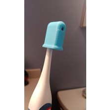 Byr Döner Fırça Başlığı Kapağı, Herhangi Bir Diş Fırçasına Uygun Ölçek. (Plastik Aparattır!!!) 3D