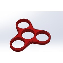 Byr Küçük Standart Fidget Spinner (Plastik Aparattır!!!) 3D