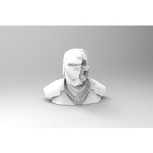 Byr Demir Adam _ Kafatası (Plastik Aparattır!!!) 3D