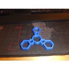 Byr Fidget Nut Spinner - WINGNUT2K #3 (Plastik Aparattır!!!) 3D