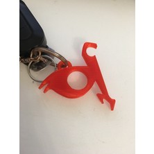 Byr Polimar Kasırgası Anahtarlık (Plastik Aparattır!!!) 3D