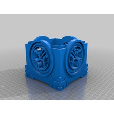 Byr Skyrim Runed Lexicon Box (Katı Alt) (Plastik Aparattır!!!) 3D