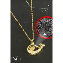 Balık Lüks Çelik Kolye 100 Dilde Seni Seviyorum