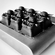 Byr Bebek Yoda Zanaatkar Klavye Tuşları (Plastik Aparattır!!!) 3D