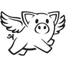 Byr Kanatlı Domuz Şablonu (Sadece Plastik Aparattır!!!) 3D