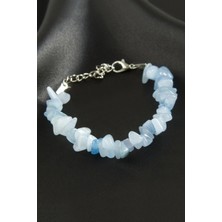 Akik Kırık Doğaltaşlı Bileklik