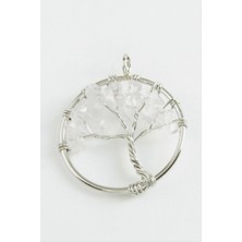 Kuvars Doğaltaş Kolye Ucu