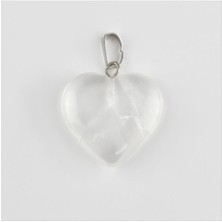 Kuvars Kalpli Doğaltaş Kolye Ucu