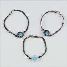 Çiçek Cam Bileklik