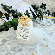 15 Adet Kalp Mum Kutlu Düğün, Kına, Nişan, Söz, Nikah Şekeri Hediyelik