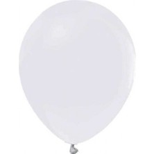 Balon Düz 12 Inc (Jojo Balloons) Beyaz PK:100