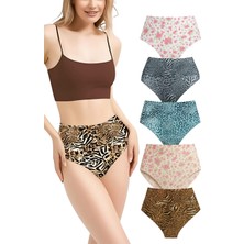 Anı Desenli Lazer Külot 5 Li Paket ADZ001