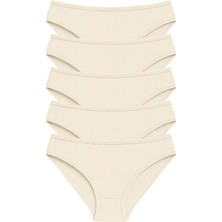 PK40003 Büyük Beden Yüksek Bel Külot 5 Li Paket