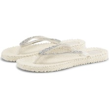 Beyaz Kadın Plaj Terliği CHEERFUL03G