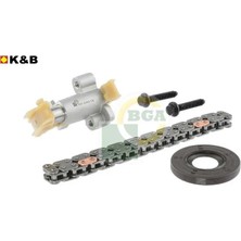 Eksantirik Zinciri+Gergi+Keçesi 7mm K&b  9826028980/ 9823954880 / 7mm Pitch / Zincir Baklası Sayı 22  Ds, Cıtroen, Peugeot, Opel GP.TC2312K