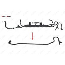 Yakit Borusu Braket Hariç Doblo 1.3 Multijet 05>10 Nifea  51783277/ 51755592  Fıat 14613
