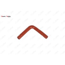 Silikon Dirsek Hortumu 18MM x 28MM 15CM x 15CM 3 Kat Polyester Kullanilmiştir