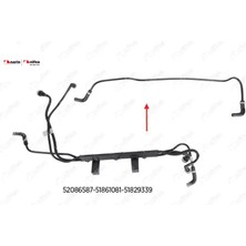 Yakit Borusu (Braket Hariç) Doblo 1.3 Euro 5 Nifea  51829339/ 51861081/ 52086587   Fıat, Ram 14721