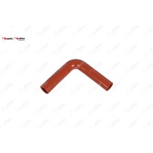 Silikon Dirsek Hortumu 28MM x 38MM 15CM x 15CM 3 Kat Polyester Kullanilmiştir