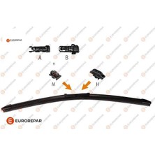 Erp Düz Cam Silecek Süpürgesi Sağ   3008-5008