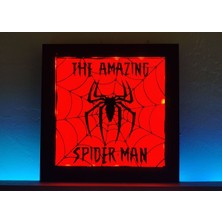 Byr Inanılmaz Örümcek Adam Duvar Sanatı - Kolay Filament Takas (Sadece Plastik Aparattır!!!) 3D