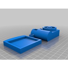 Byr Içinde Fotoğraf Bulunan Mini Kamera Anahtarlığı (Sadece Plastik Aparattır!!!) 3D