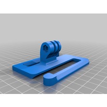 Byr Gopro Yürüyüş Sırt Çantası Omuz Askısı Montajı Remix (Sadece Plastik Aparattır!!!) 3D