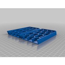 Byr Scion Xb (Firstgen 2004-2006) Izgara Plakası Kapakları (Sis Farı Alanı) (Sadece Plastik Aparattır!!!) 3D