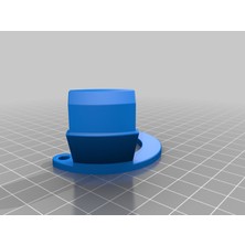 Byr Duş Bataryası Kancası (Moen) (Sadece Plastik Aparattır!!!) 3D