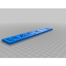 Byr Hacktx Logosu (Sadece Plastik Aparattır!!!) 3D